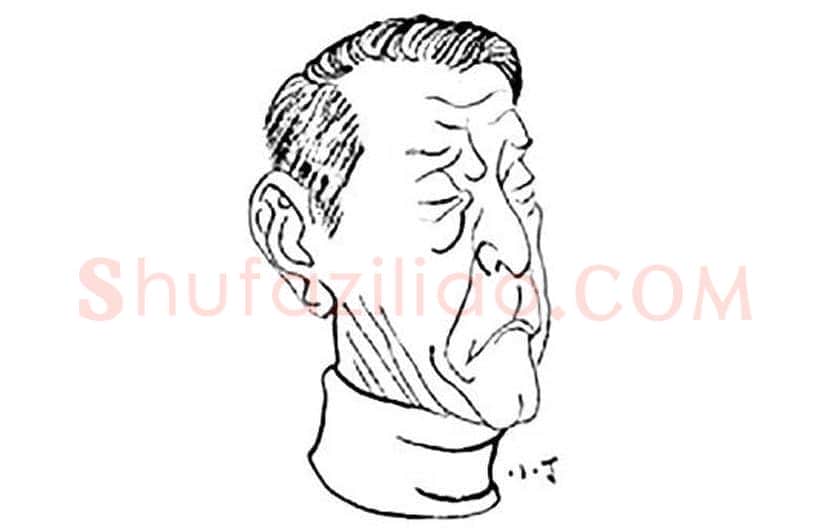 丁聪的文化名人漫画肖像 | 书画知识