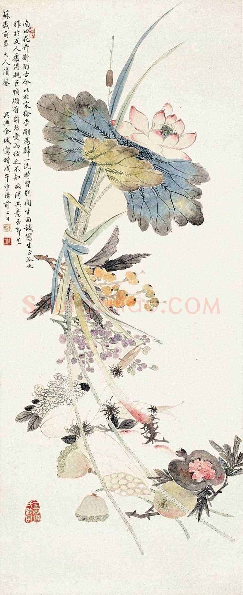 金城花鸟画作品欣赏 | 书画学堂