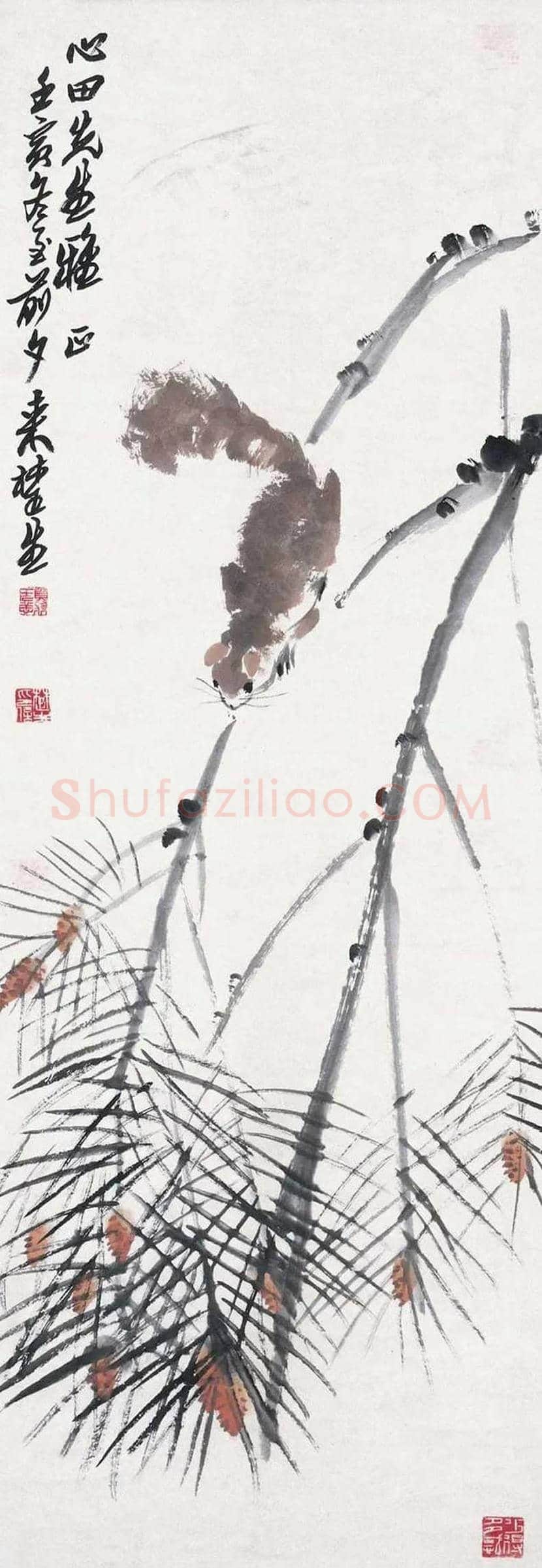 来楚生作品欣赏 | 书画资料