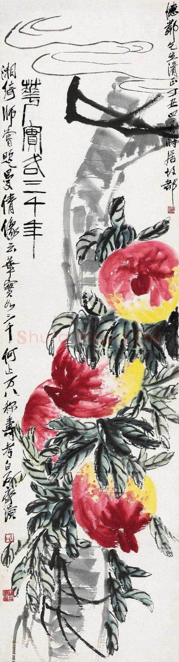 齐白石拍卖最贵的花鸟画都有哪些？ | 书画百科