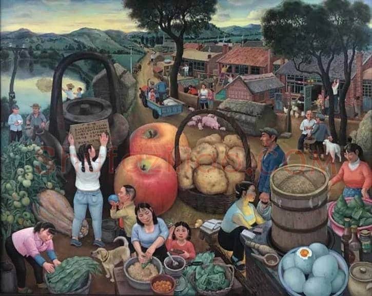 画家笔下的劳动之美 | 书画科普