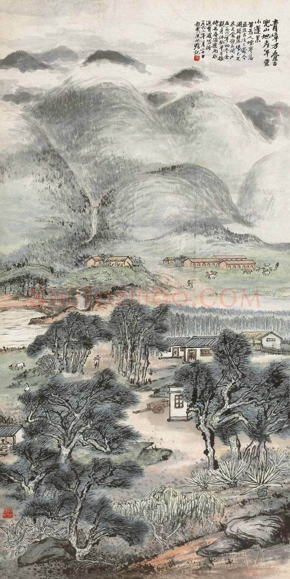 朱屺瞻作品拍卖多少钱一平尺？ | 书画文摘