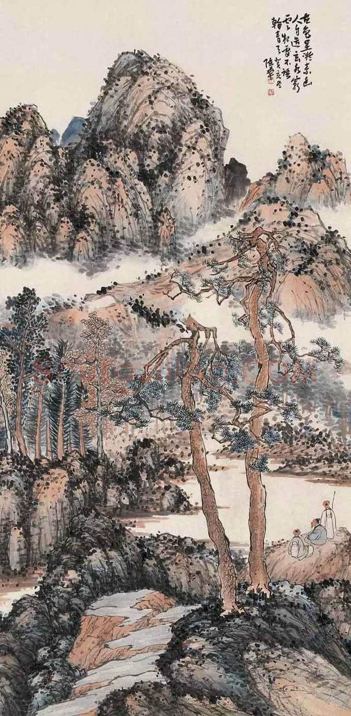 陈半丁山水画欣赏 | 书画知识