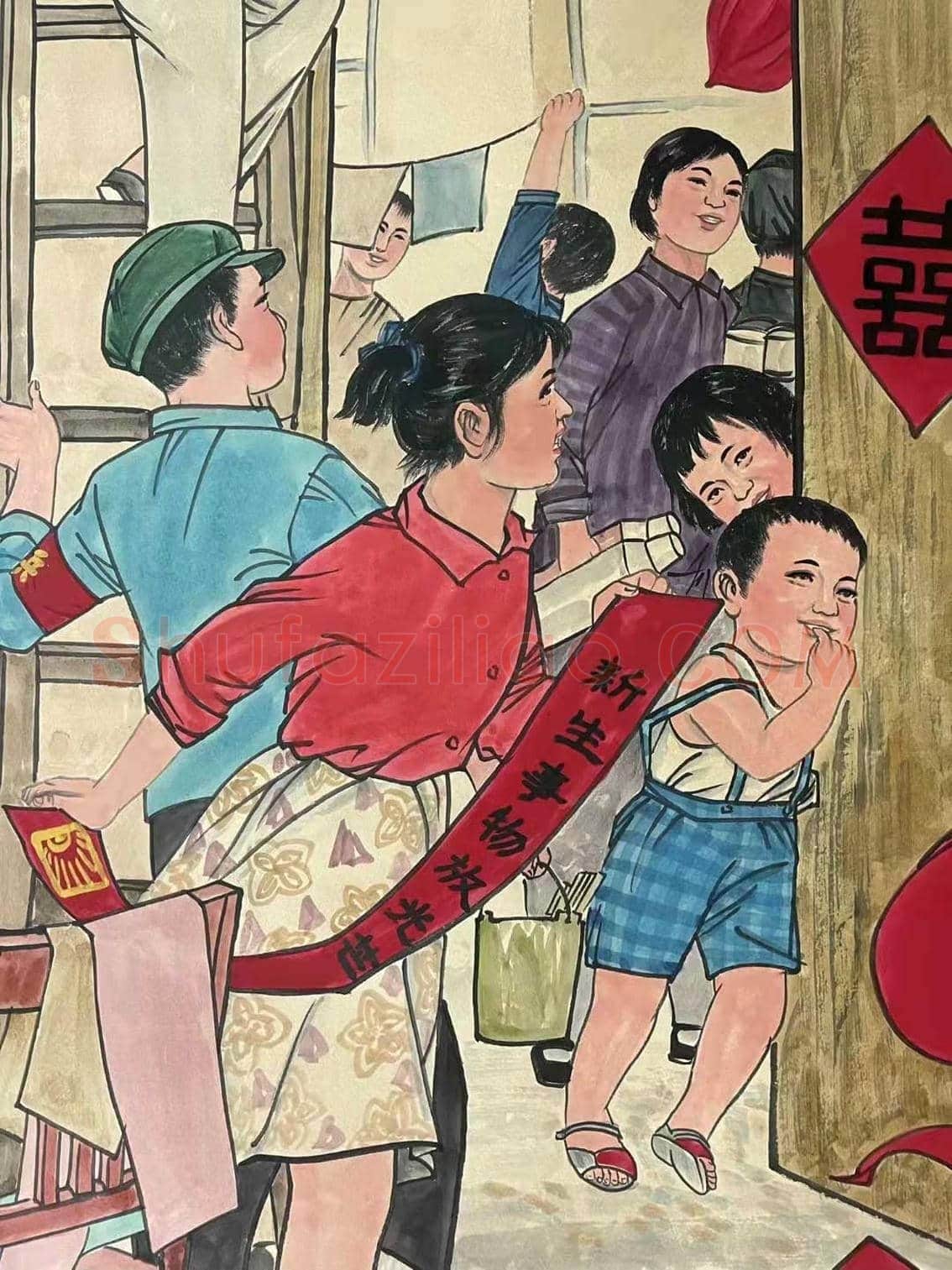 刘文西巨制《毛主席在抗大》,经典再现 | 国画欣赏