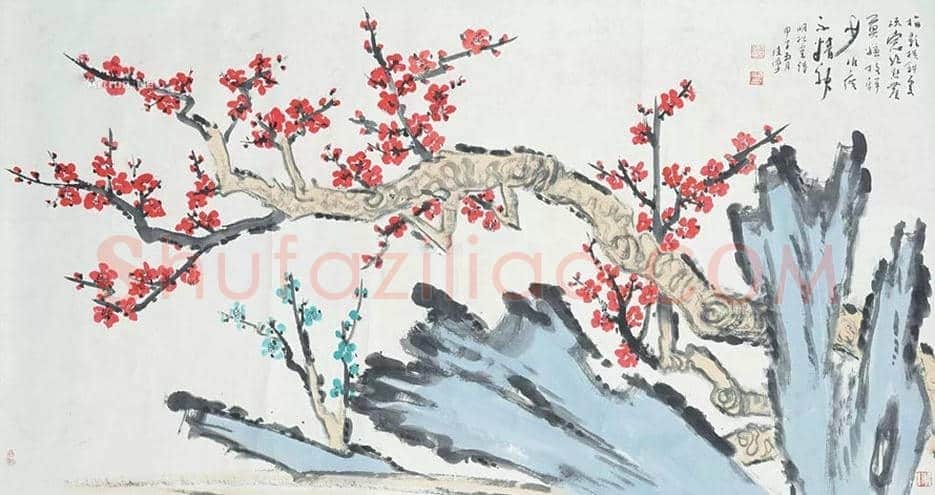陆俨少梅花作品欣赏 | 书画知识