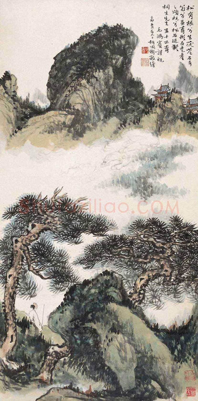 胡佩衡山水画作品欣赏 | 书画知识