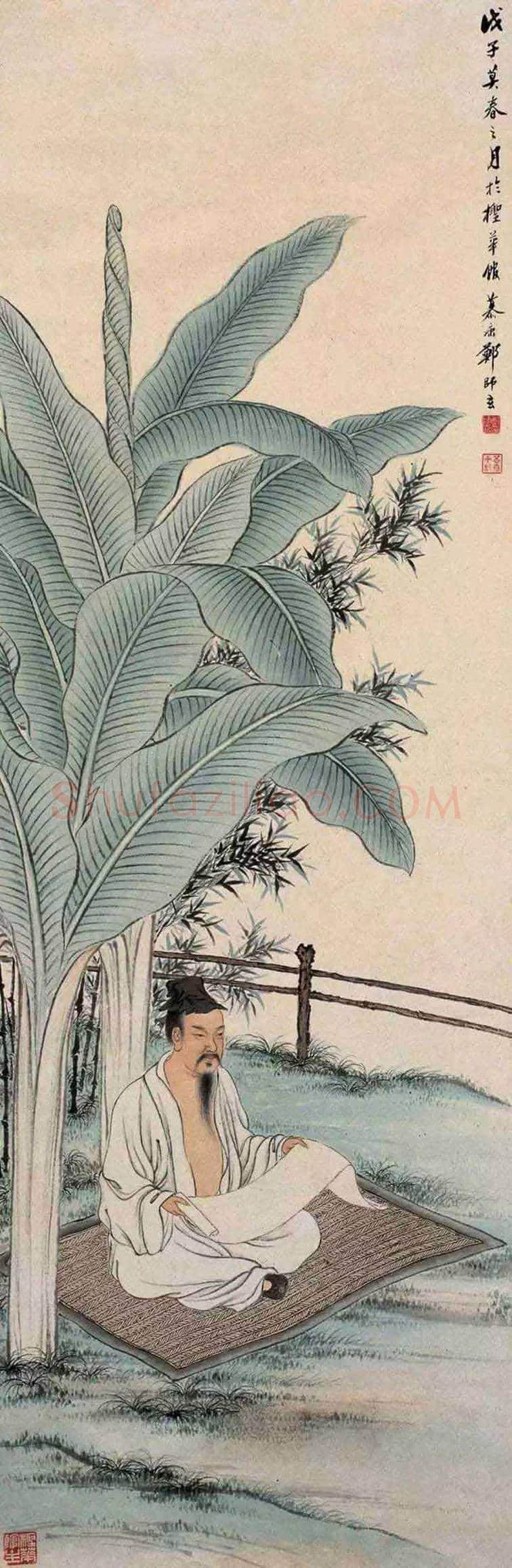 郑慕康人物画作品欣赏 | 书画资料