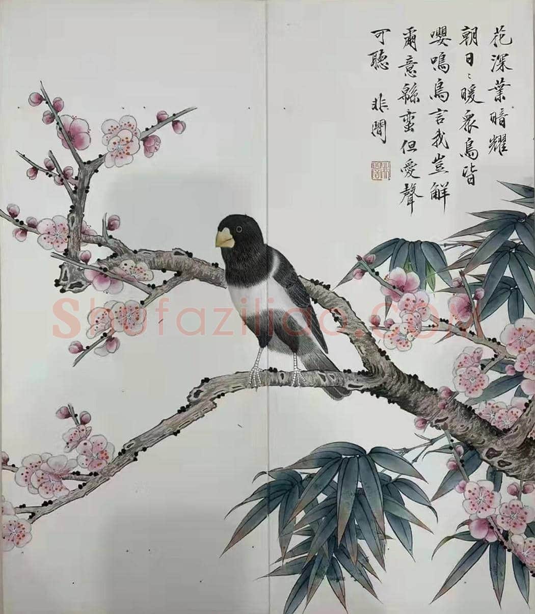 于非闇《花鸟册页》，珍品佳作 | 国画欣赏