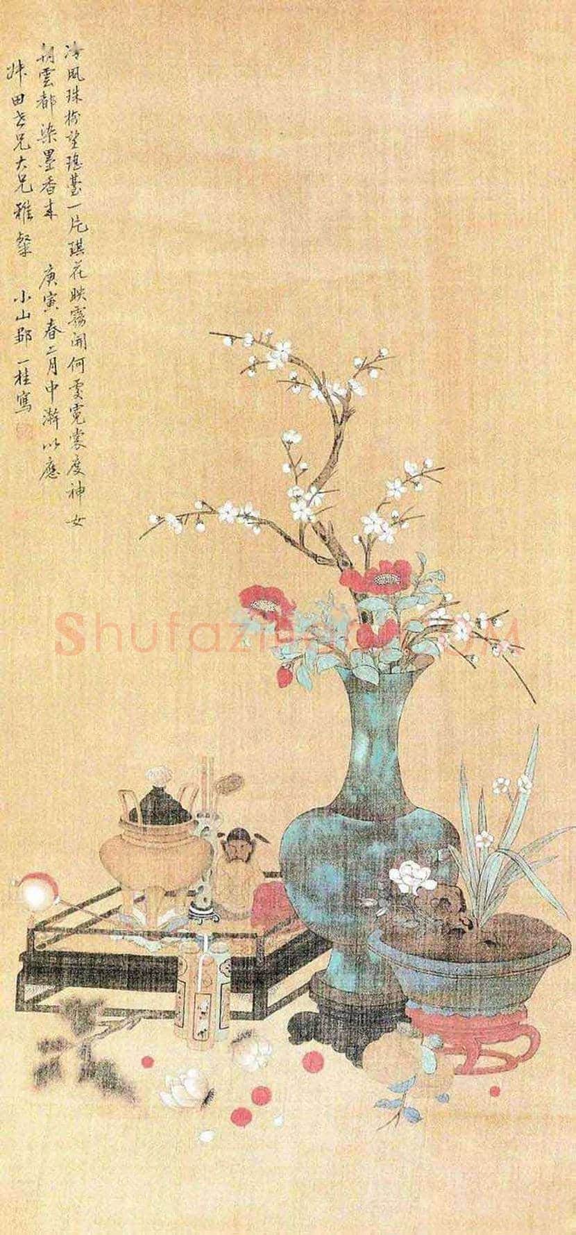 邹一桂工笔花鸟画作品欣赏 | 书画学堂