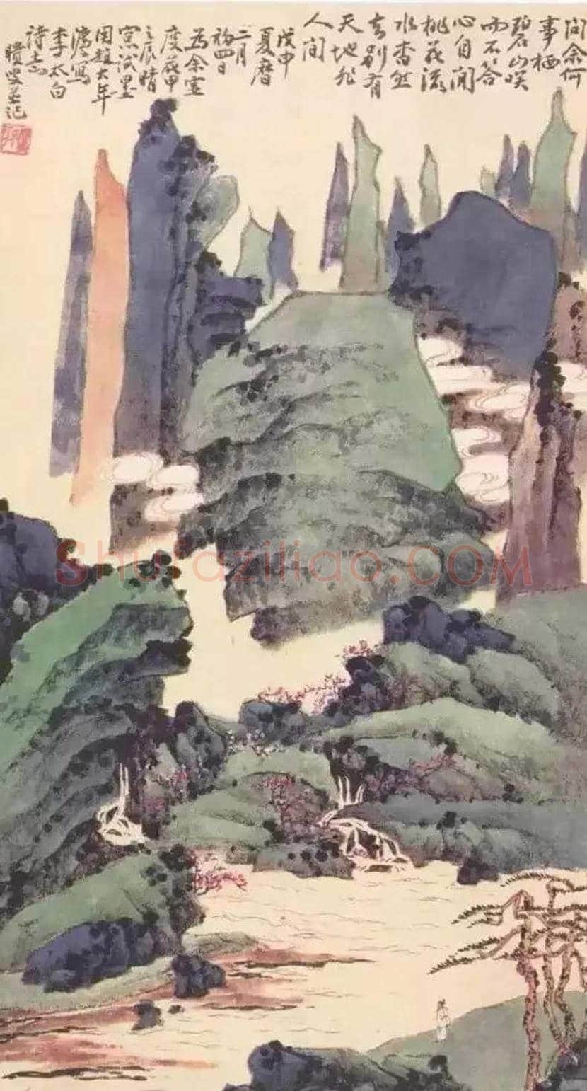 粱崎作品欣赏 | 书画讲解
