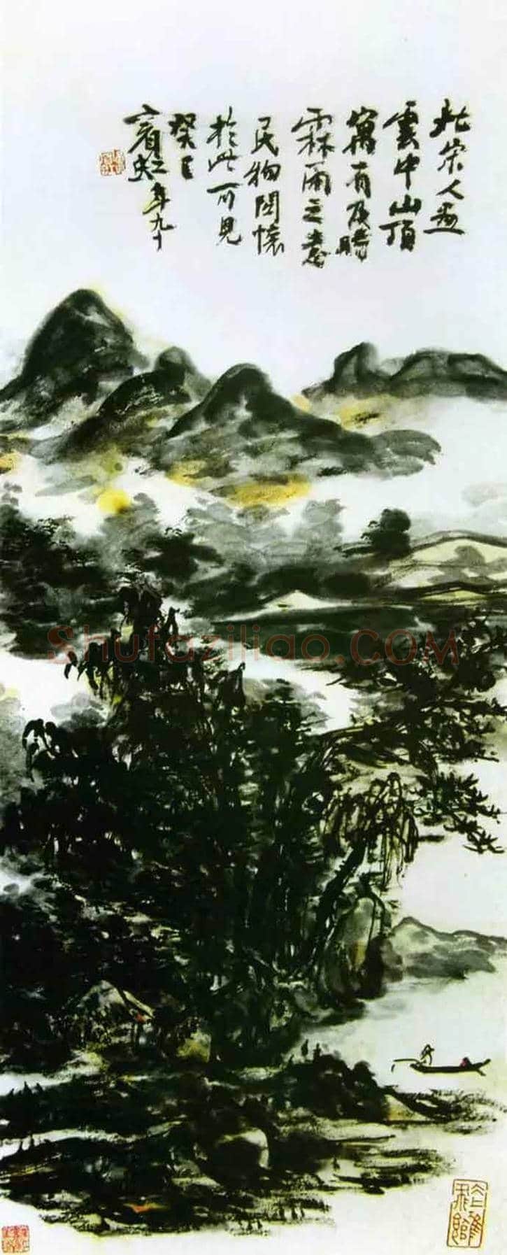 黄宾虹笔下的山水，百看不厌！ | 书画文摘