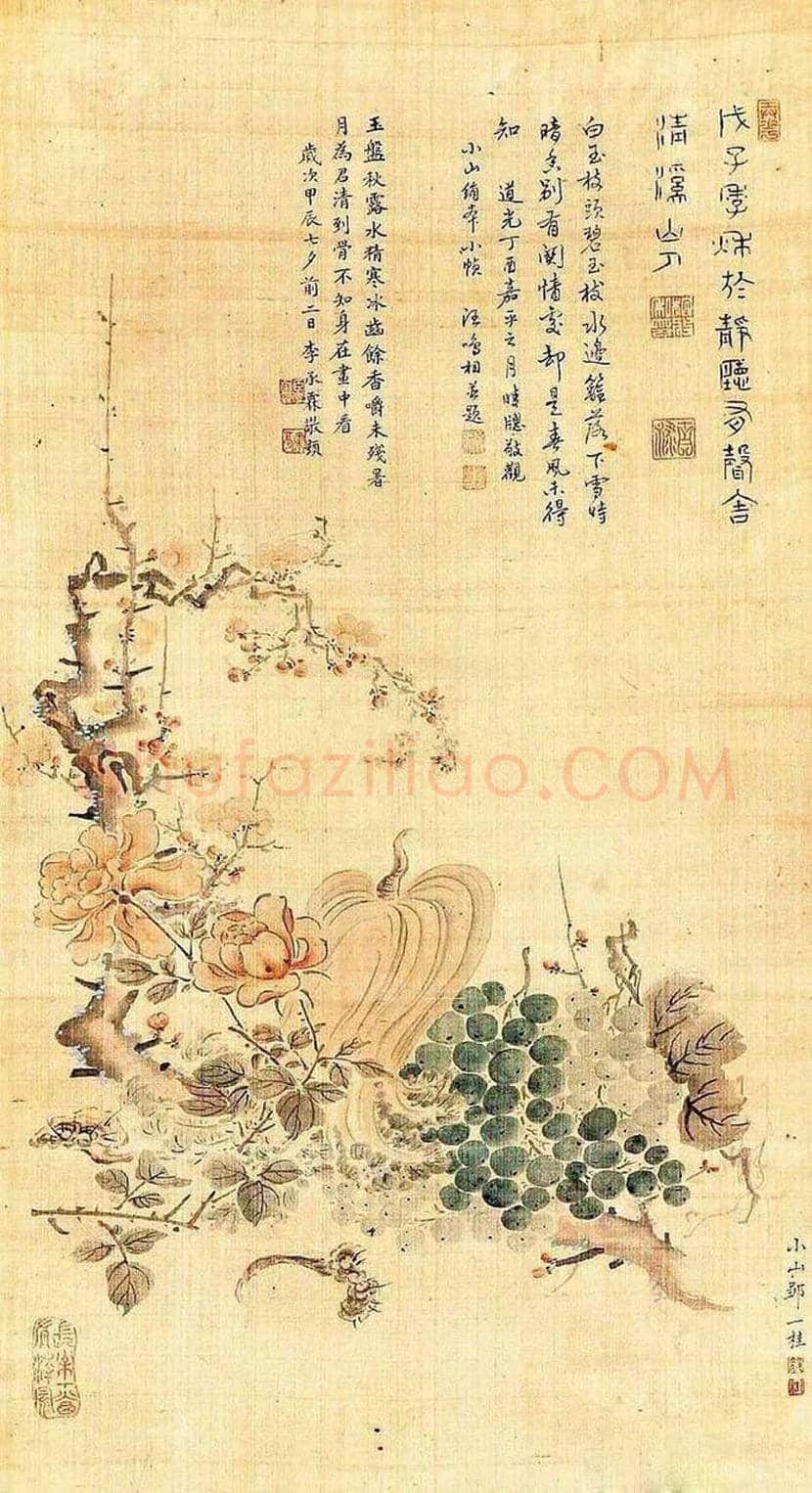 邹一桂工笔花鸟画作品欣赏 | 书画学堂