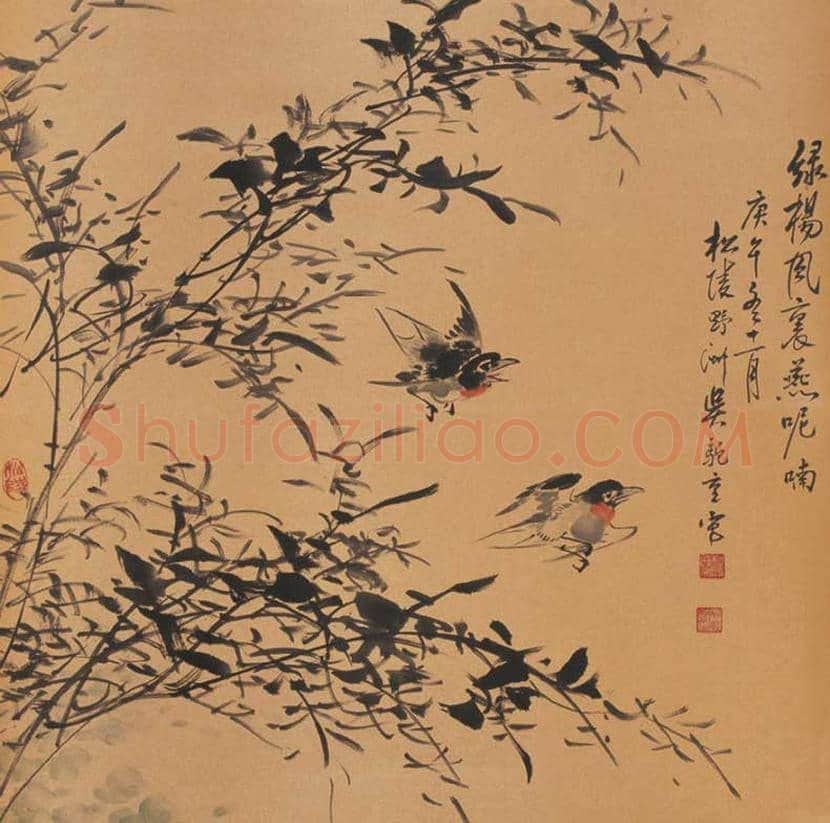 吴野洲国画作品欣赏 | 书画学堂