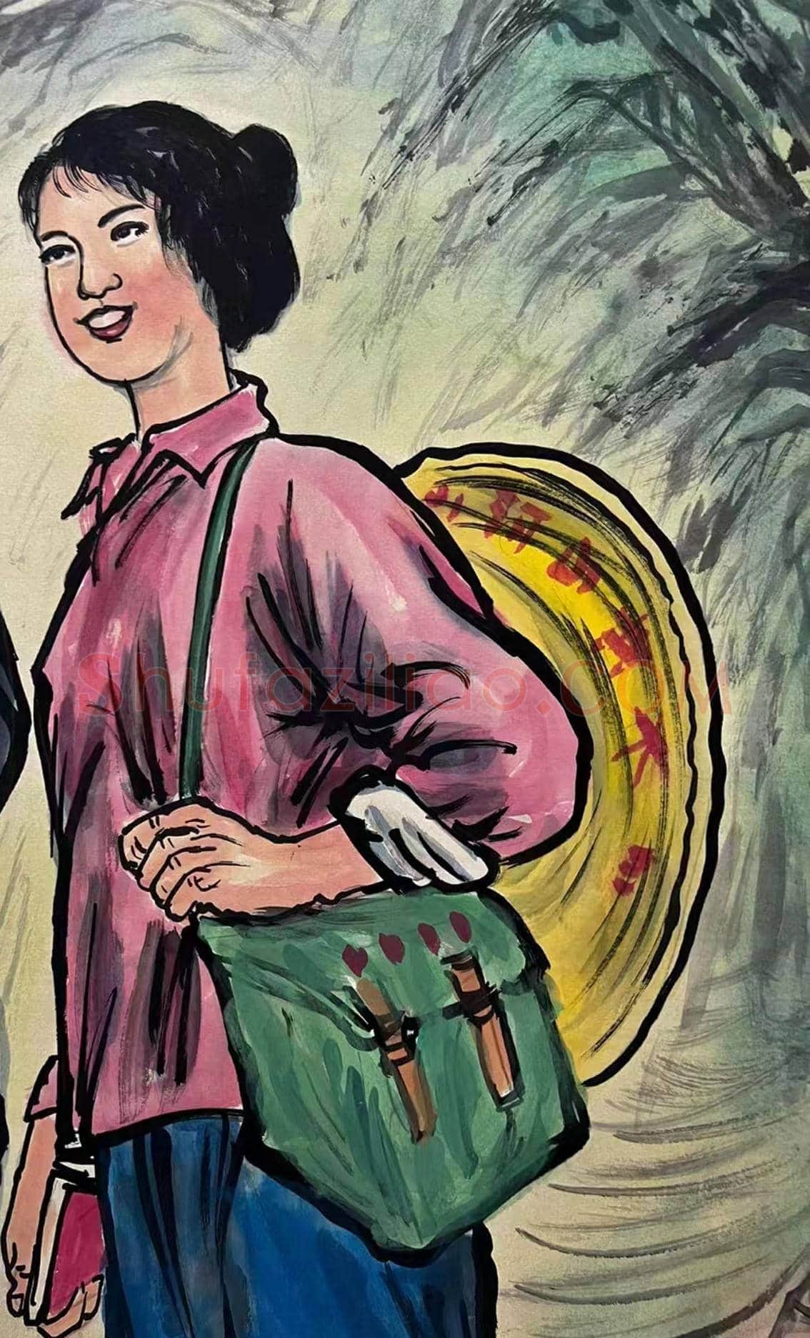 红色情怀巨制——何海霞《无限风光》 | 国画图片