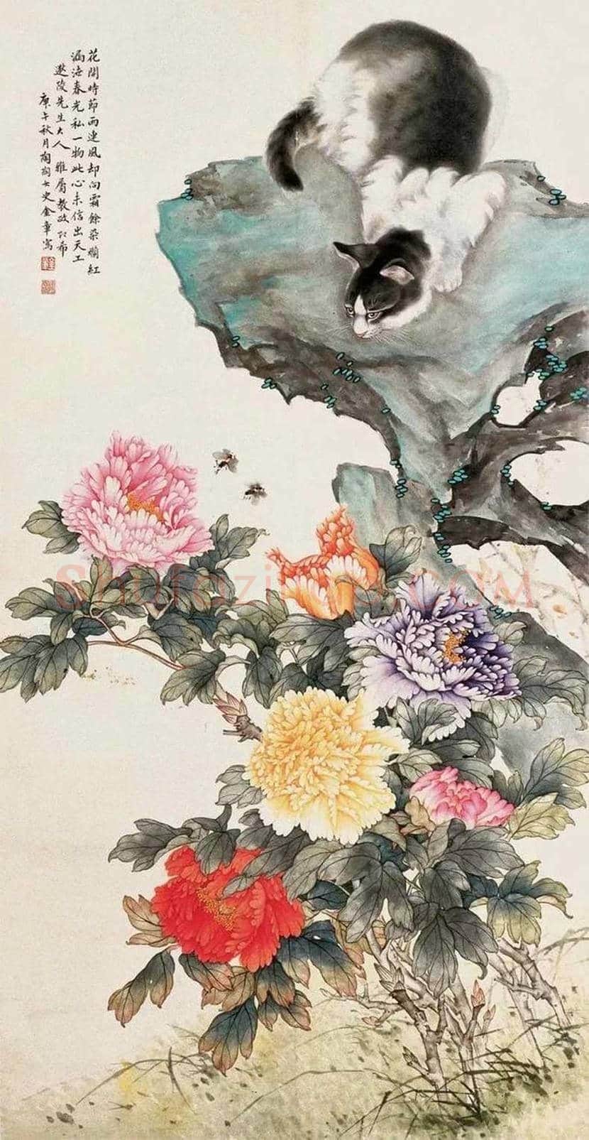 金章作品欣赏 | 书画讲解