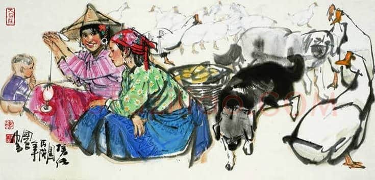 画僧史国良作品欣赏 | 书画知识