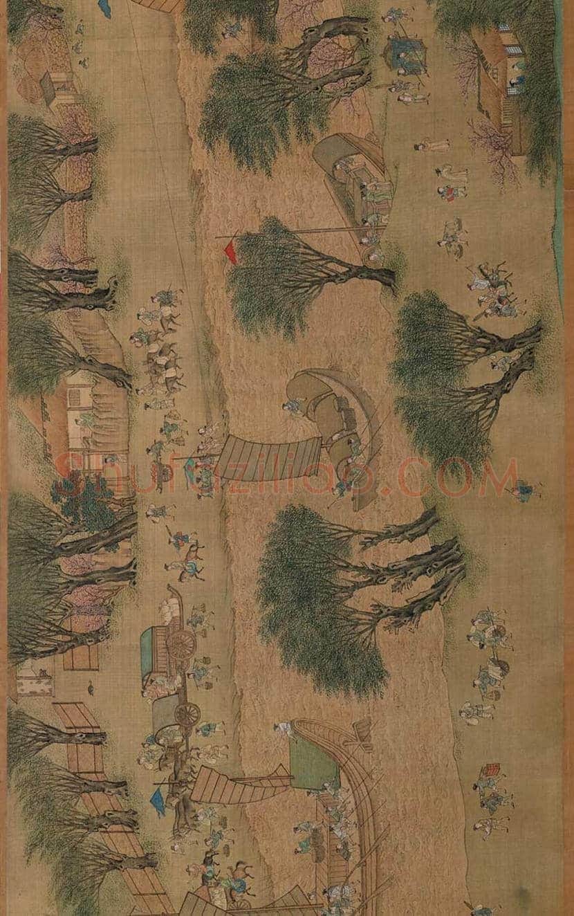 仇英《清明上河图》 欣赏 | 著名国画图片
