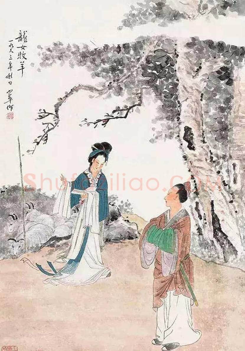 陈小翠人物作品欣赏 | 书画科普