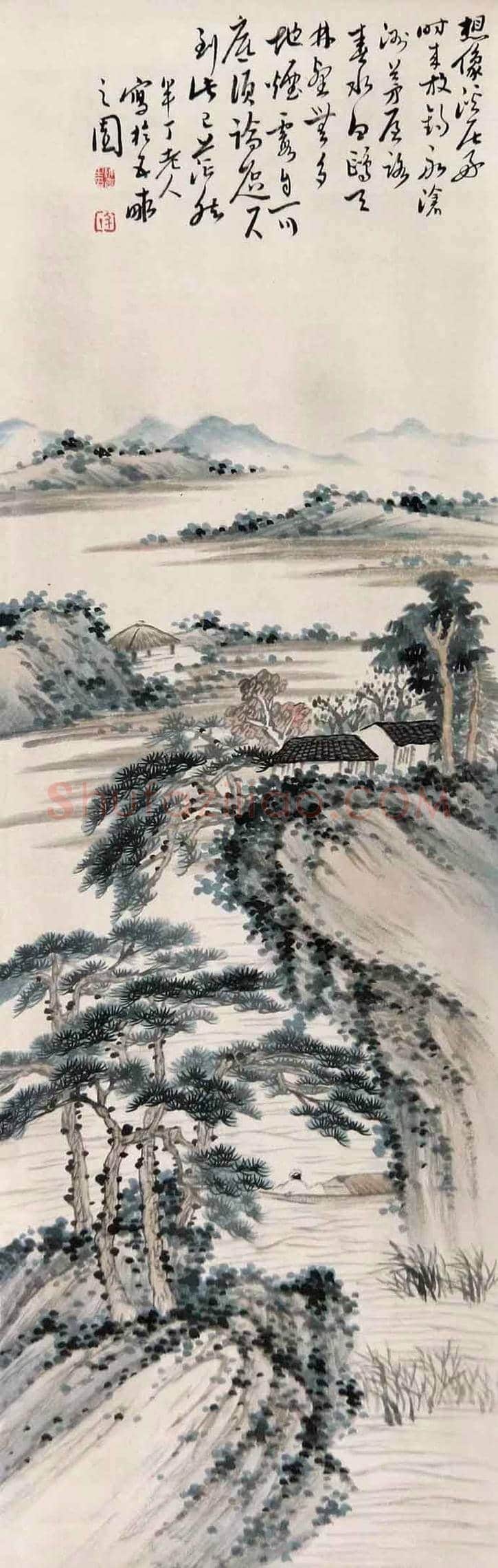 陈半丁山水画欣赏 | 书画知识