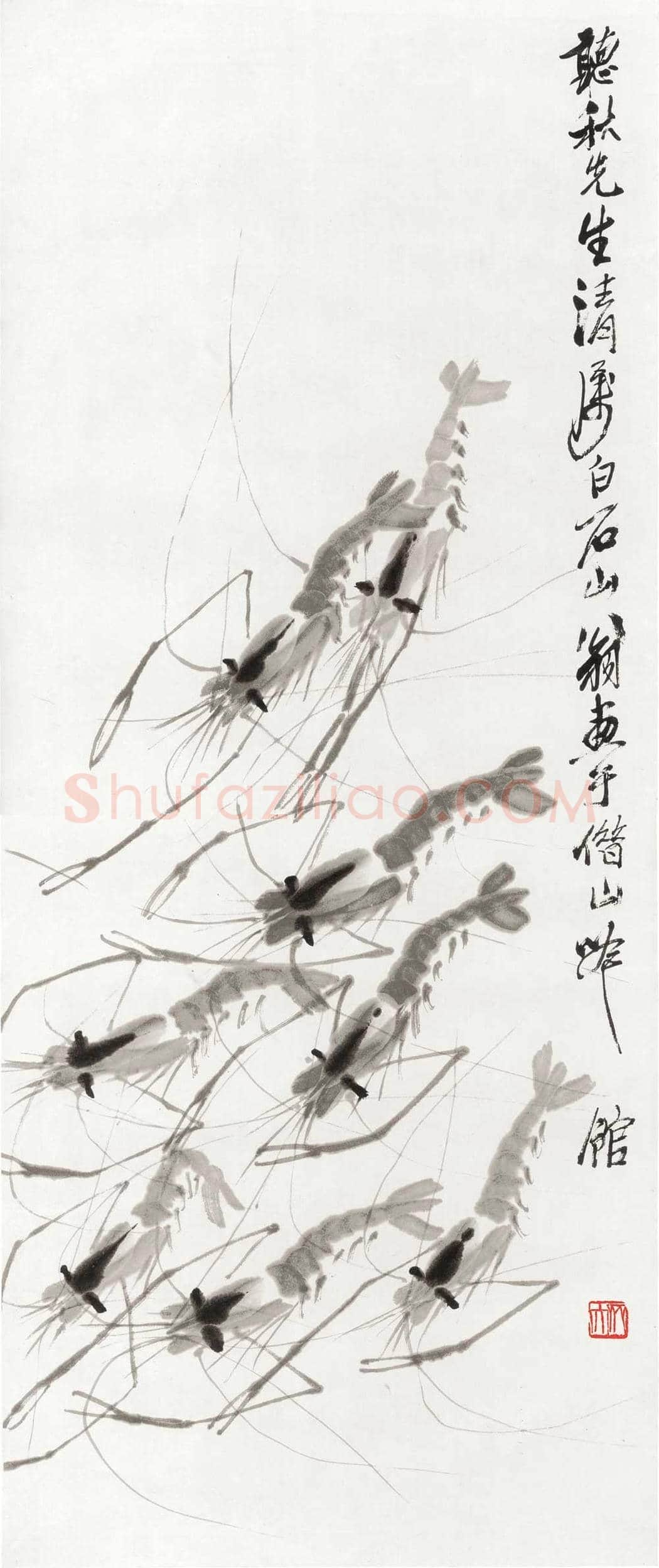 齐白石作品高清大图欣赏 | 书画百科