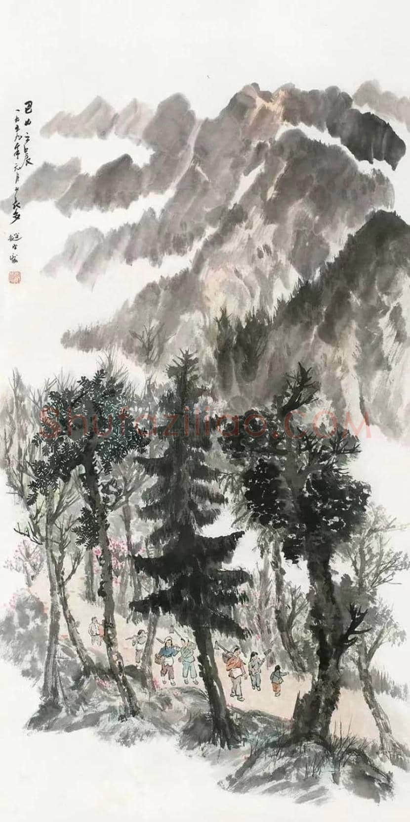赵望云国画作品欣赏 | 书画常识