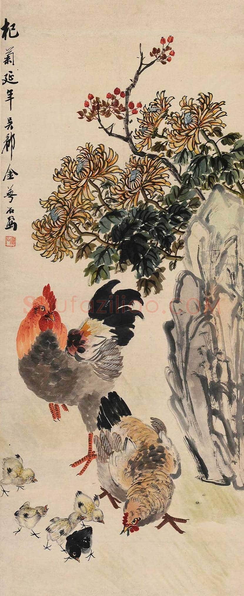 金梦石花鸟画欣赏 | 书画讲解
