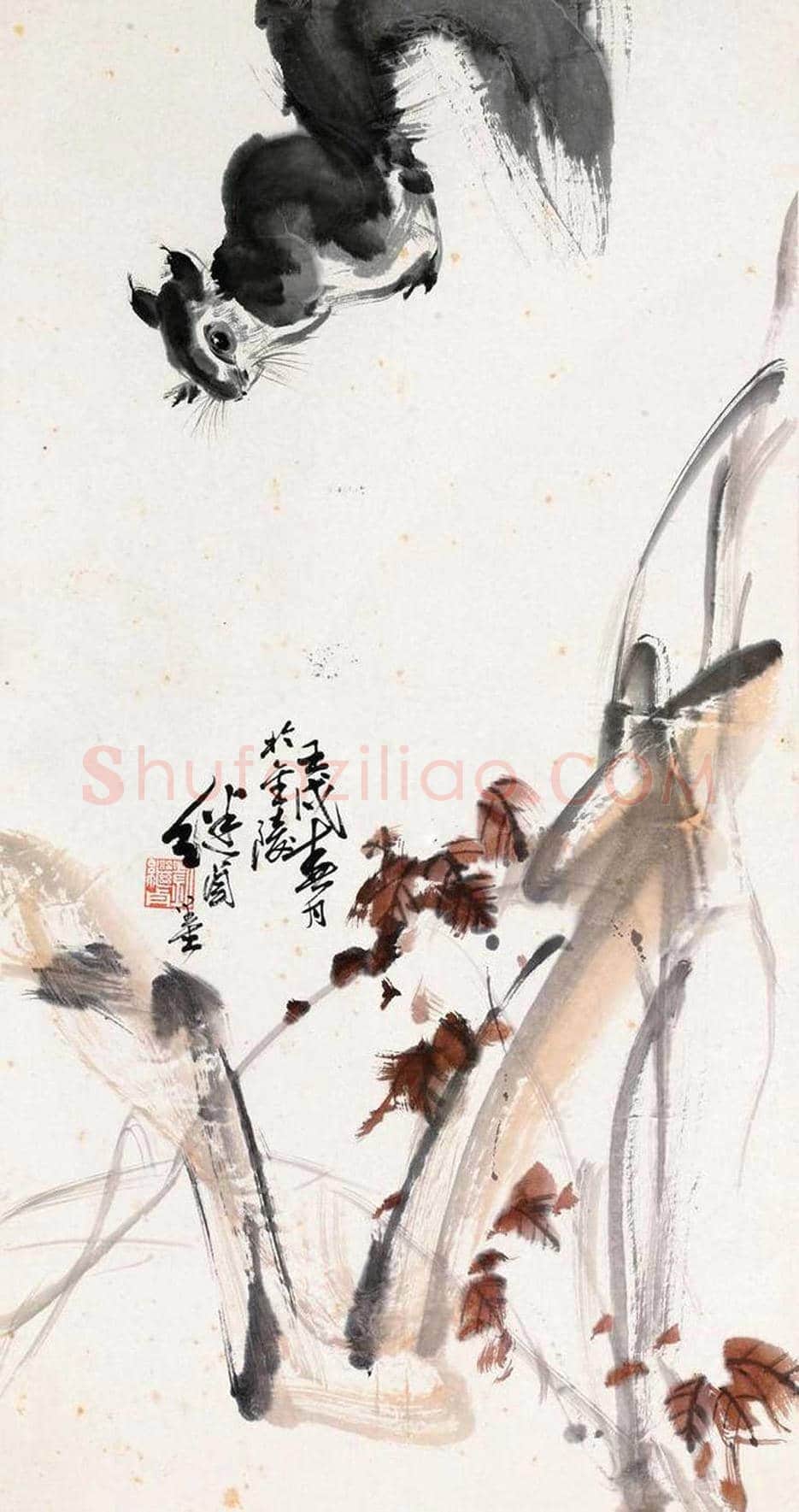 刘继卣动物画作品欣赏 | 书画学堂