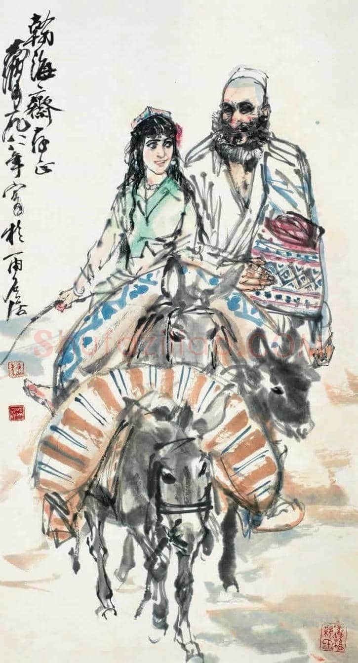 黄胄高清作品欣赏,喜欢书画者不可错过! | 书画常识