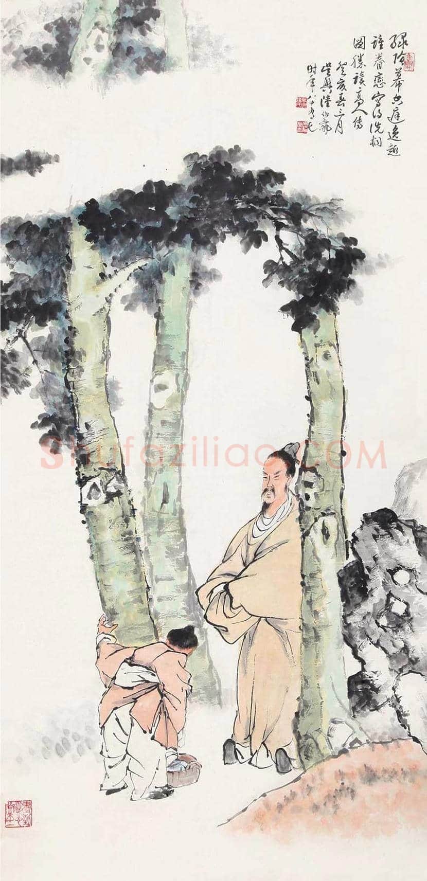 陆伯龙书画作品欣赏 | 书画资料