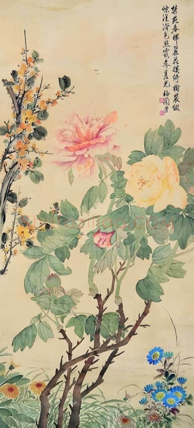 梅兰芳鲜有人知的身份：绘画艺术家 | 书画学堂