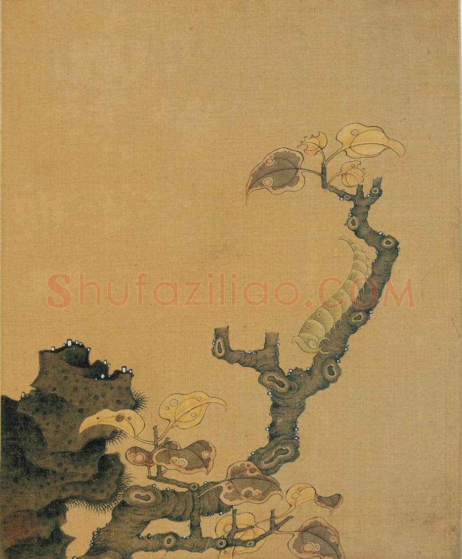 陈洪绶《花鸟精品册》 图赏 | 传世国画赏析