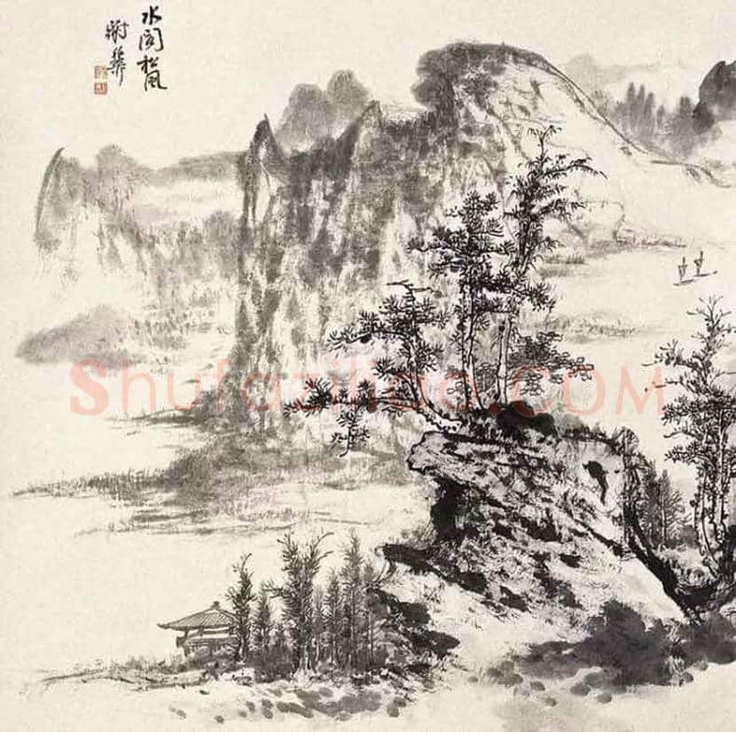 谢稚柳山水画欣赏 | 书画讲解