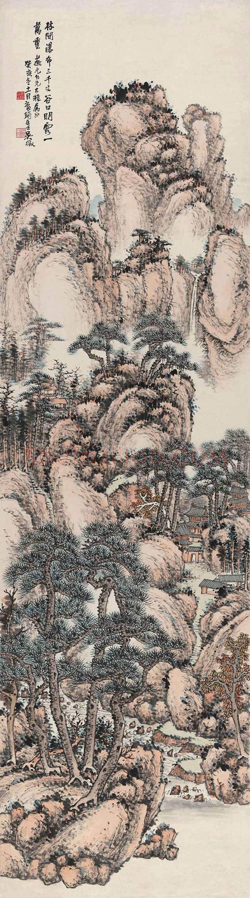 吴待秋字画价格，多少钱一平尺？ | 书画百科