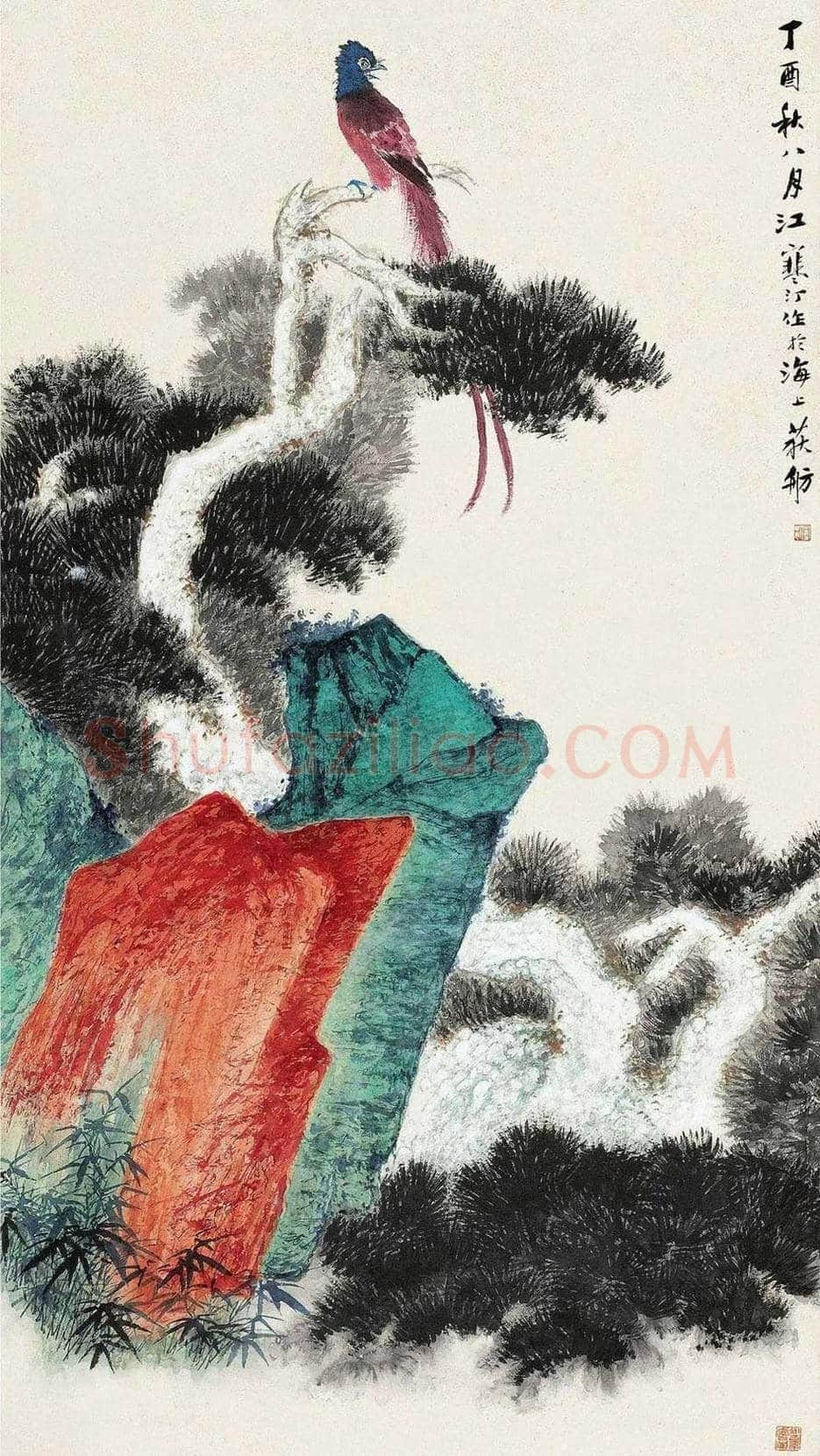 海上花鸟四大家笔下的作品，让人醉！ | 书画学堂