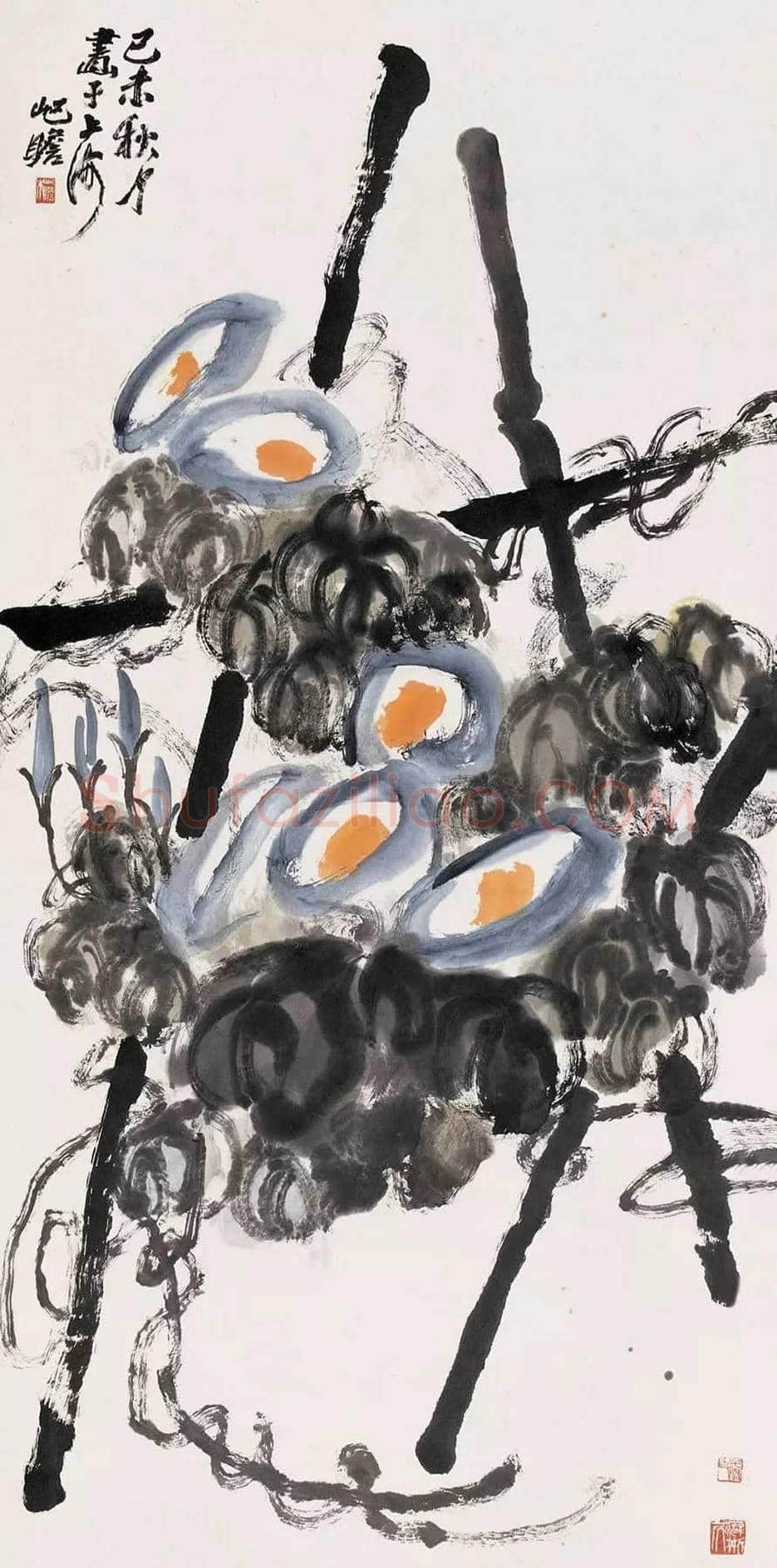 朱屺瞻国画作品欣赏 | 书画科普