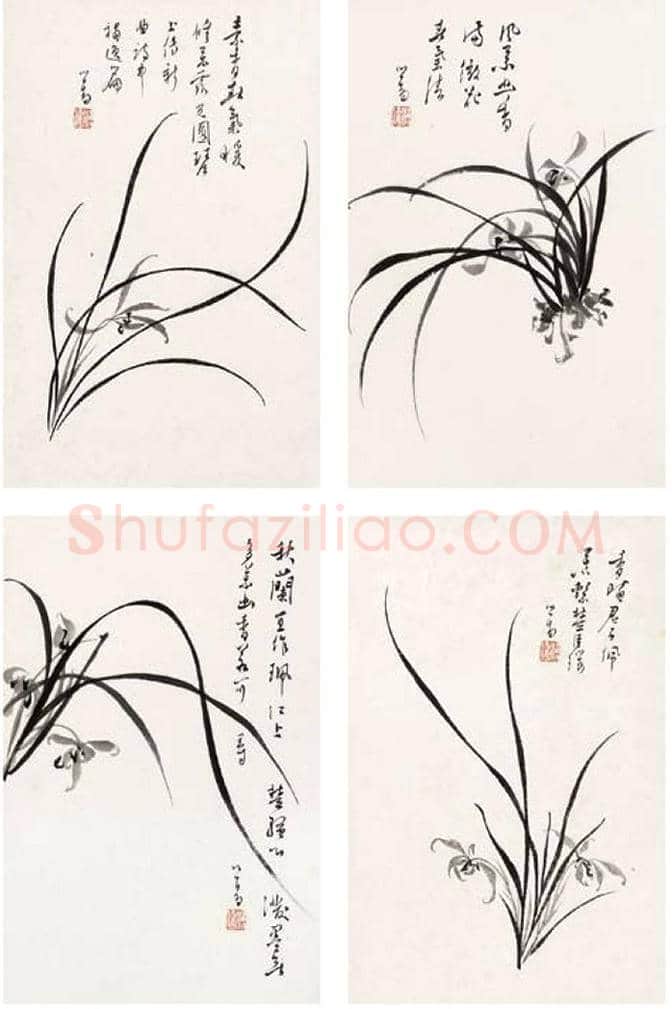 溥心畬画作欣赏 | 书画科普