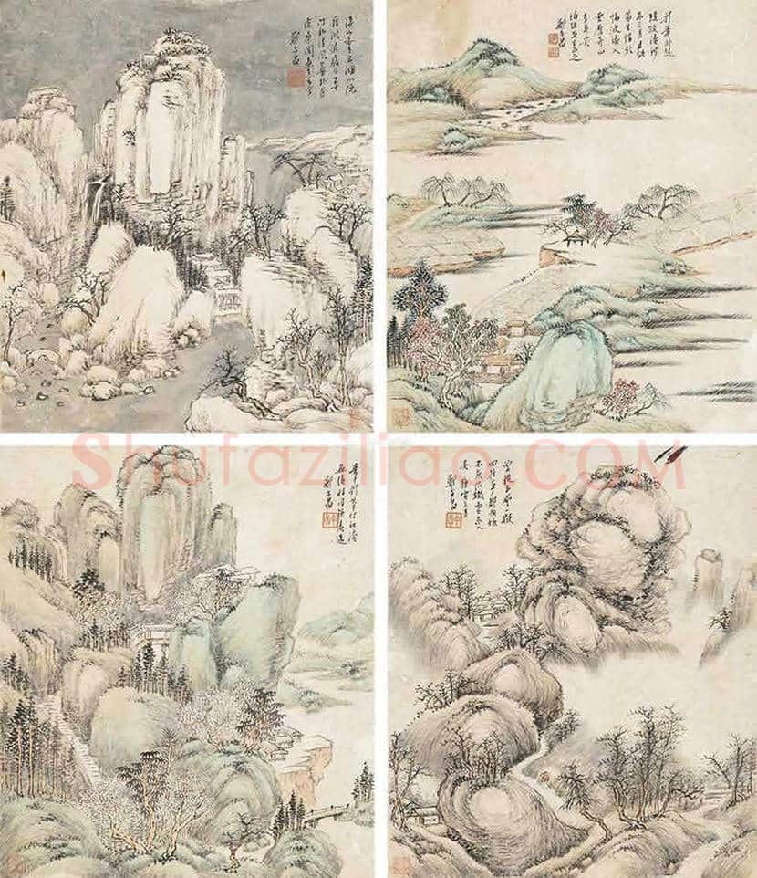 郑午昌山水画欣赏 | 书画常识