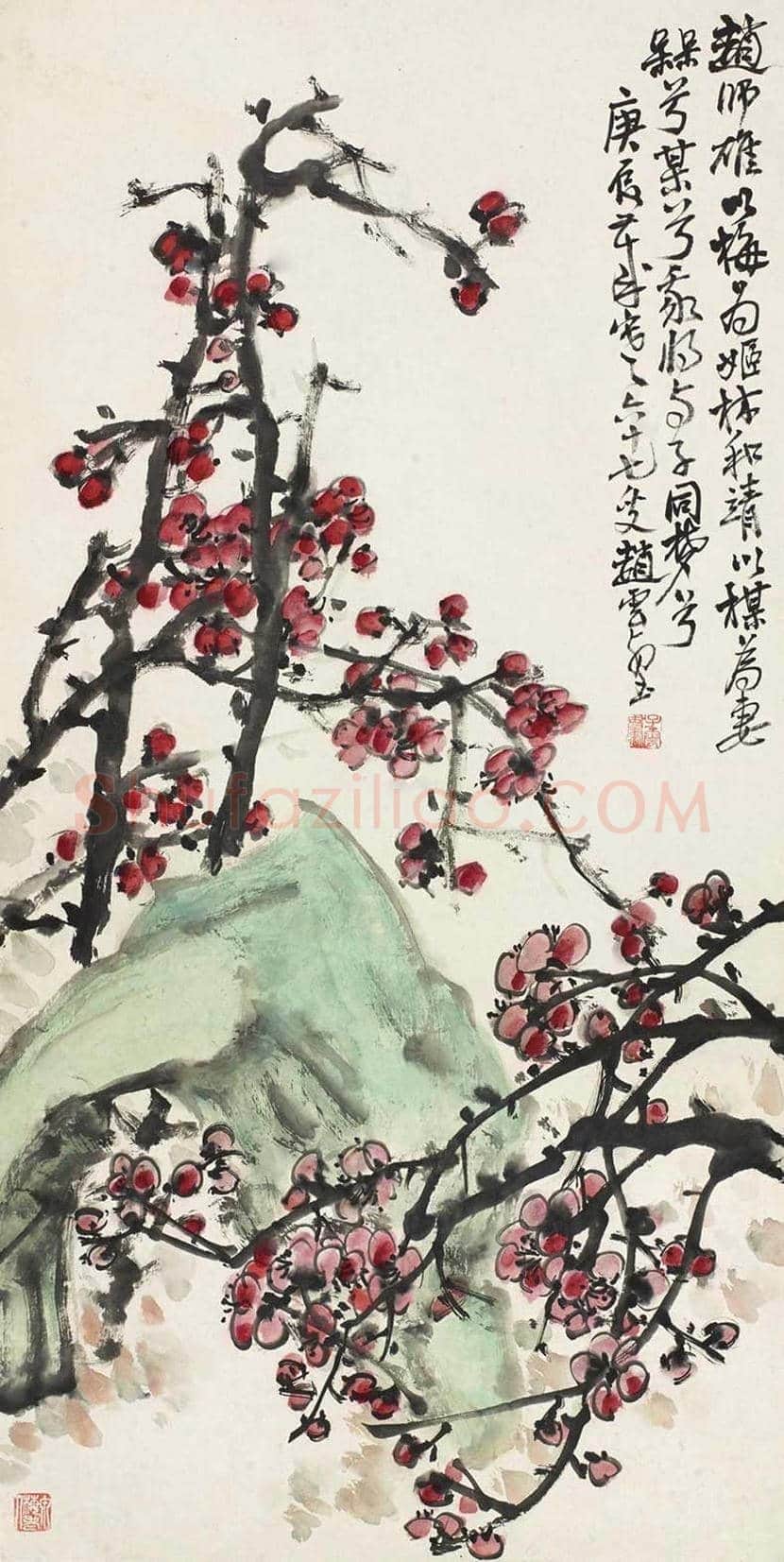 赵云壑花鸟画欣赏 | 书画资料