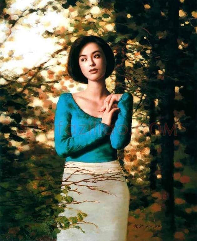 谢楚余笔下的女神们 | 书画讲解