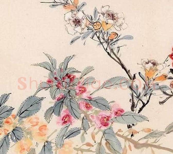 王雪涛《百卉图》中国小写意花鸟绘画巅峰之作 | 书画资料