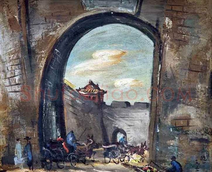 西洋画先驱陈抱一作品欣赏 | 书画学堂