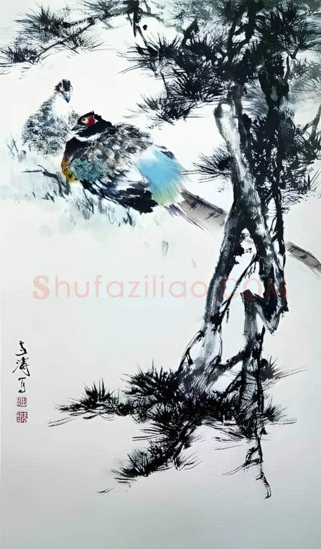 王雪涛《松雉》赏析 | 书画科普