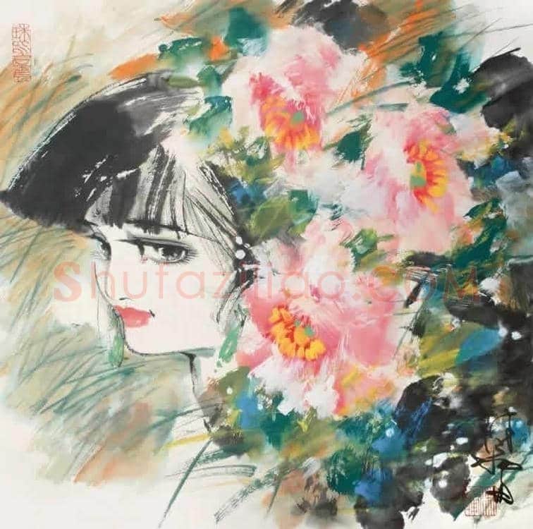林墉精品水墨人物作品欣赏 | 书画讲解
