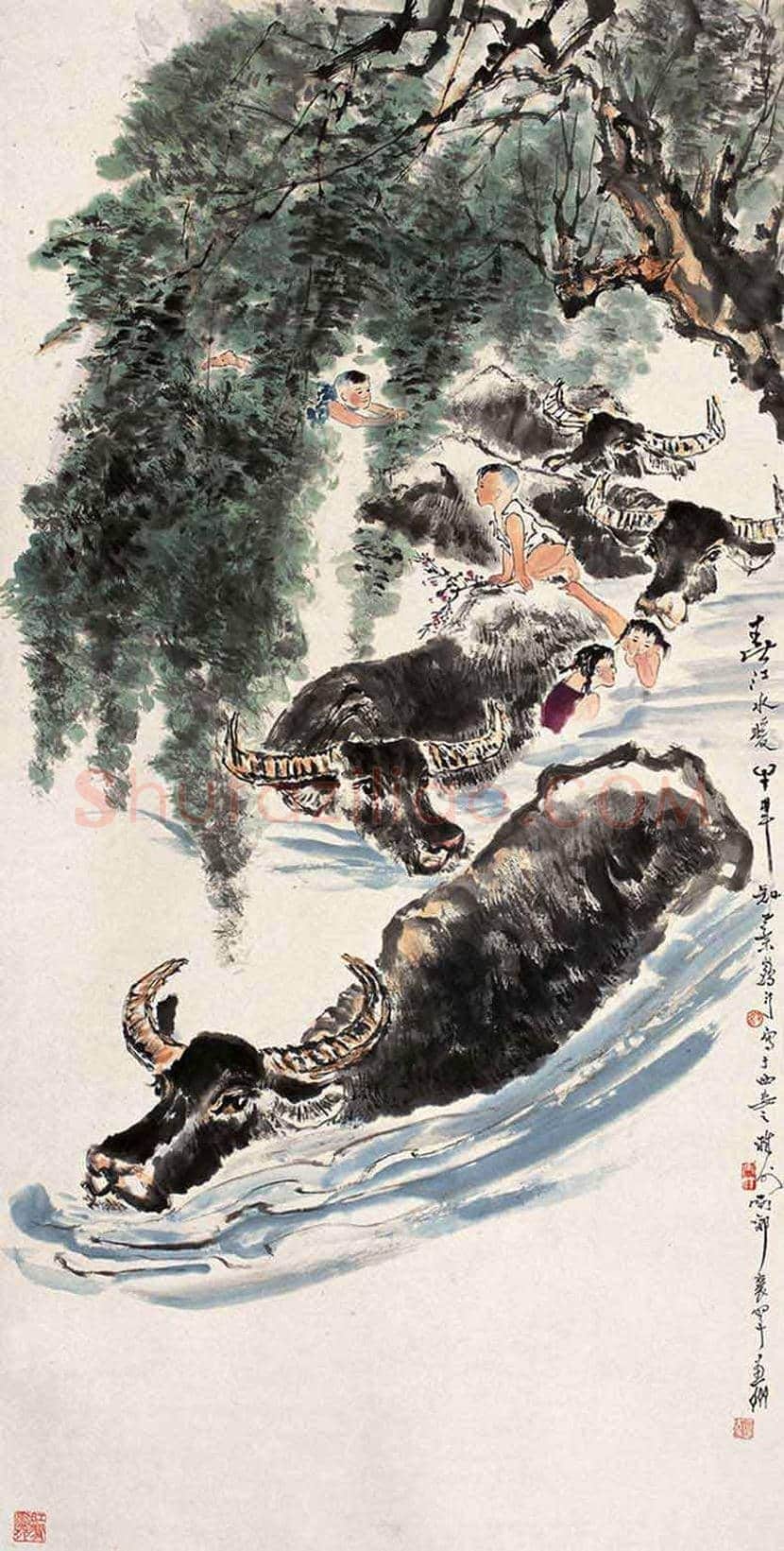 蔡鹤汀国画作品欣赏 | 书画文摘