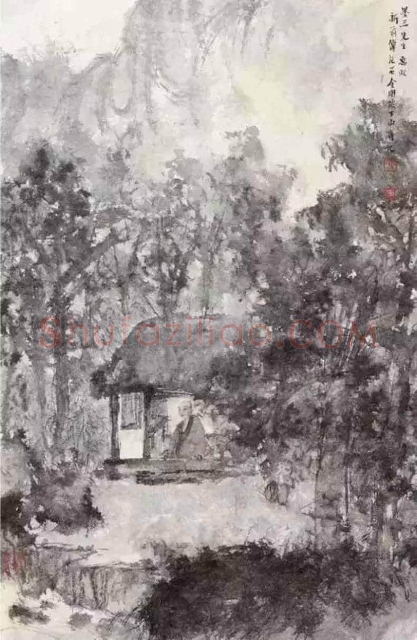 具有古诗意境的傅抱石绘画图赏 | 书画知识
