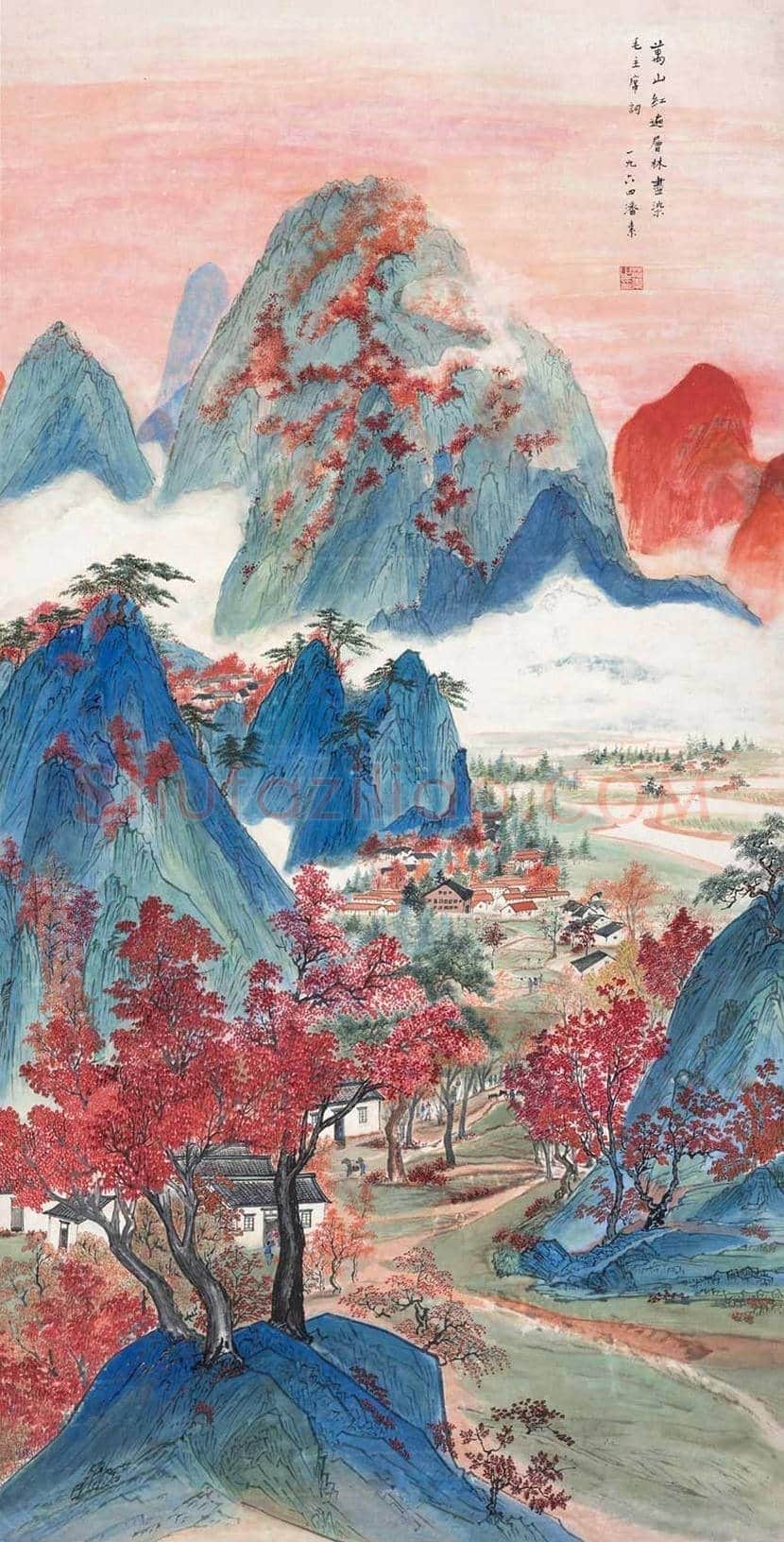 潘素作品欣赏 | 书画资料