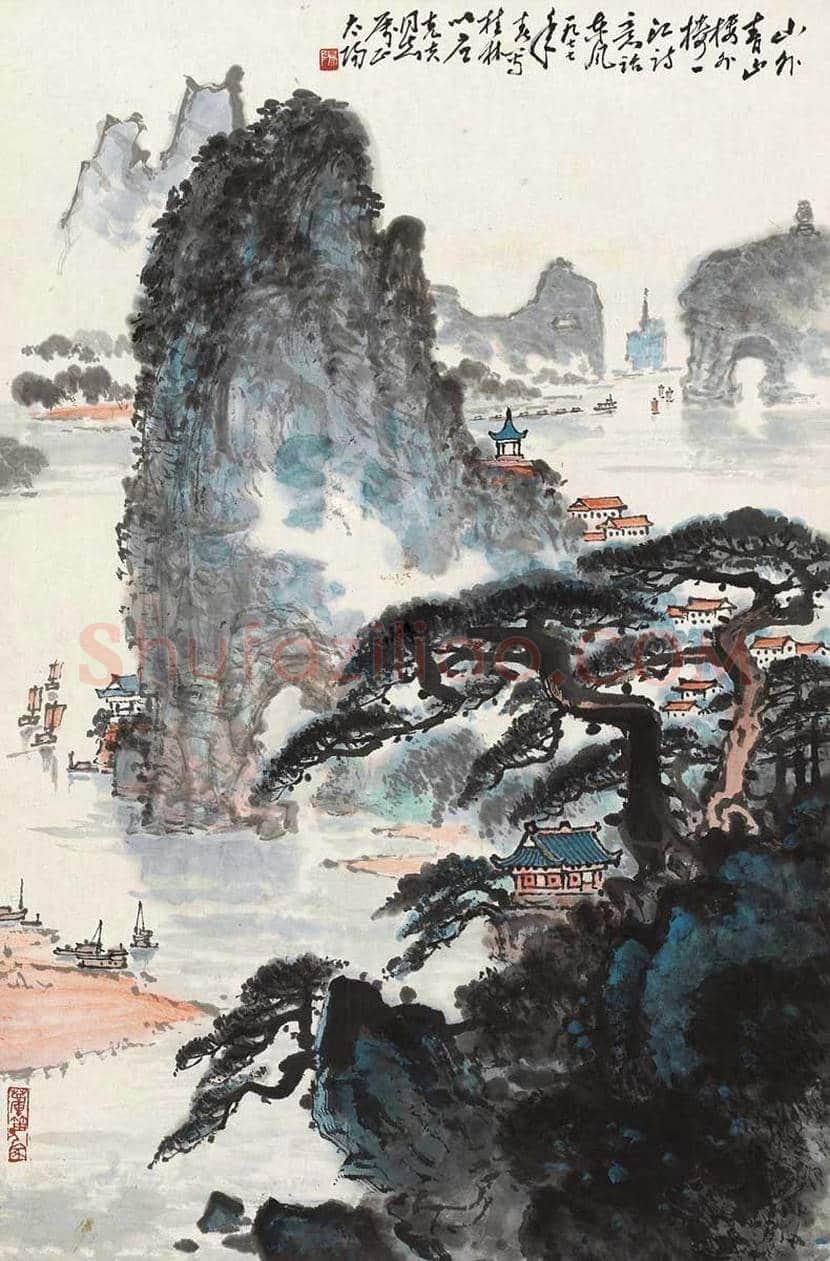漓江画派旗手阳太阳作品欣赏 | 书画常识
