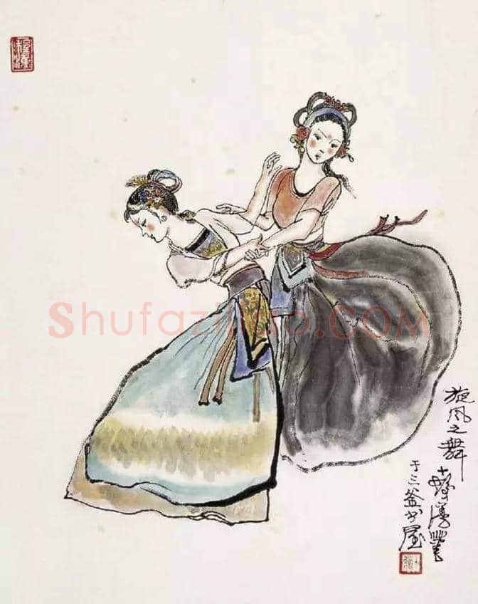 程十发最美人物画欣赏 | 书画知识
