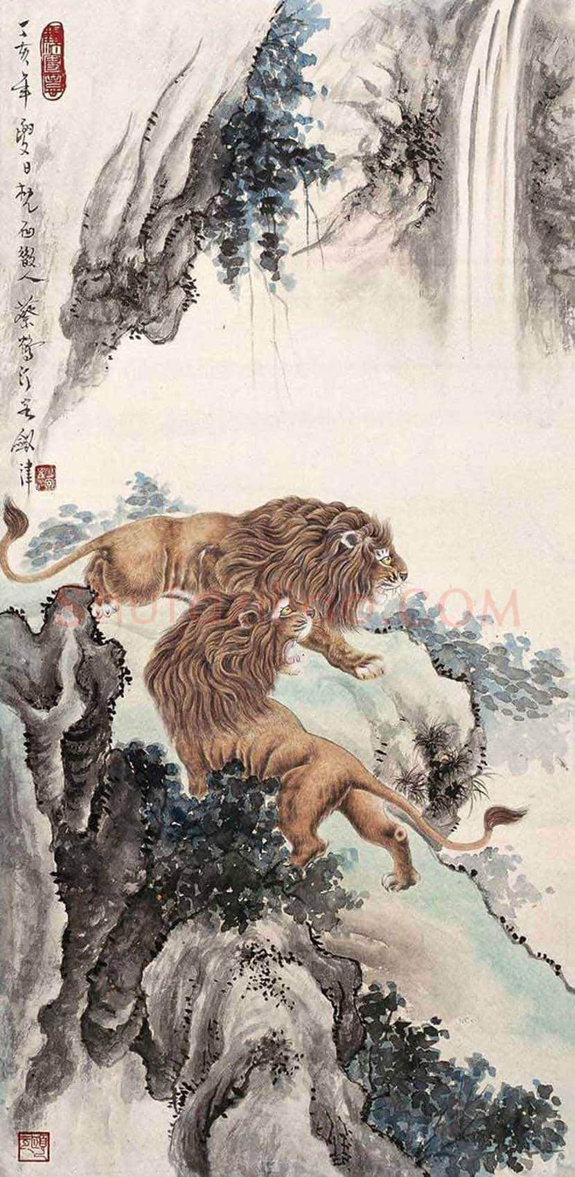 蔡鹤汀国画作品欣赏 | 书画文摘
