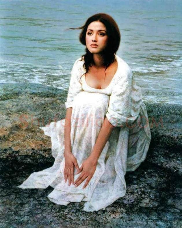 谢楚余笔下的女神们 | 书画讲解